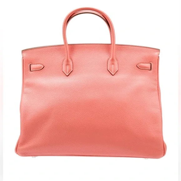 HEREMES EUC Clemence Birkin Rose-Tea 40 - Picture 4 of 7